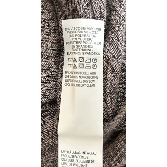 Lucky Brand Lightweight Light Pink & Black Turtleneck Sweater Plus Size 2X - Picture 6 of 12